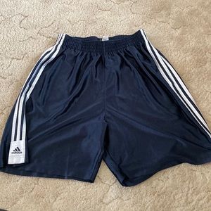 Men’s navy Adidas shorts size XL